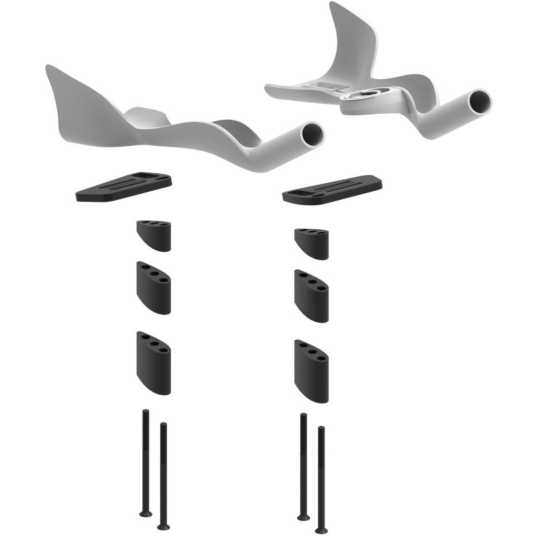 Deda armsteunen jet2 voor colnago tt1 + carbon spacers