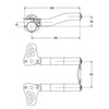 Deda Opzetstuur Metalblast aluminium zwart 31.7 170mm