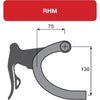 Deda stuurbocht zero2 dcr pob rhm-evo 44cmb b (42cm c c)