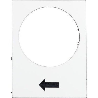 Harmony etiket zwart zwarte pijl omhoog | 10 stuks