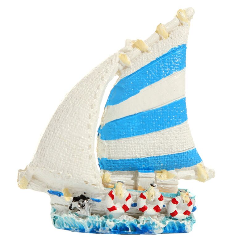 Zeilboot - strand souvenier nautische decoratie