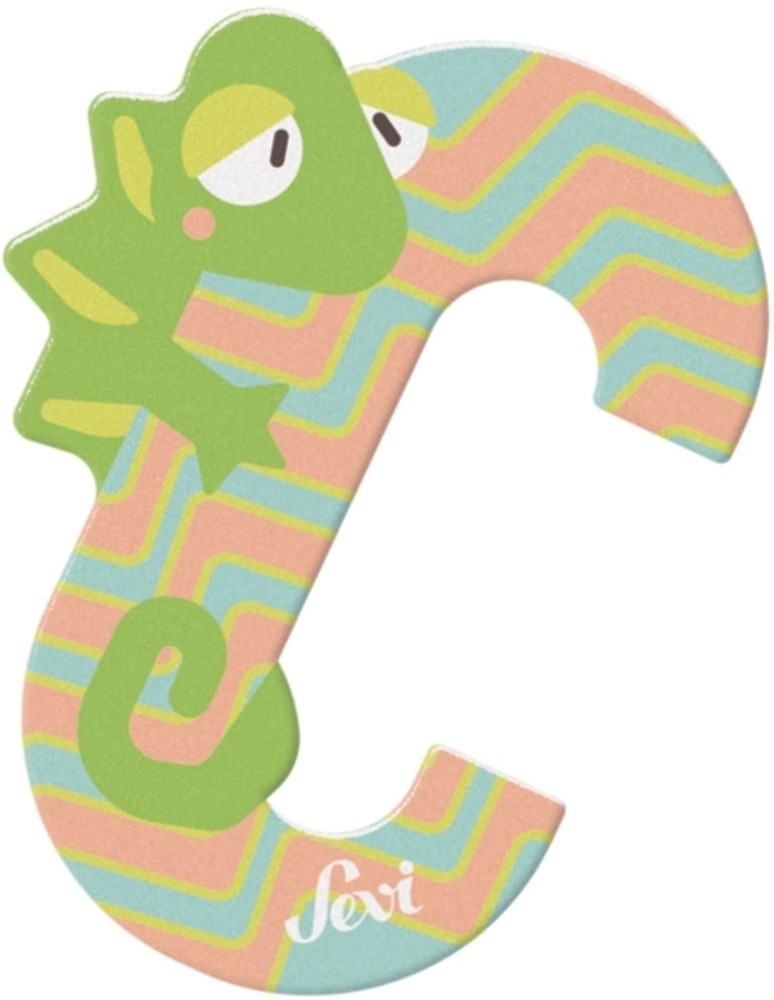 Sevi letter c chameleon: 10 cm (83003)