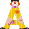 Sevi letter clown a: 10 cm (81737)