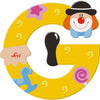 Sevi letter clown g: 10 cm (81743)
