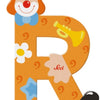 Sevi letter clown r: 10 cm (81754)