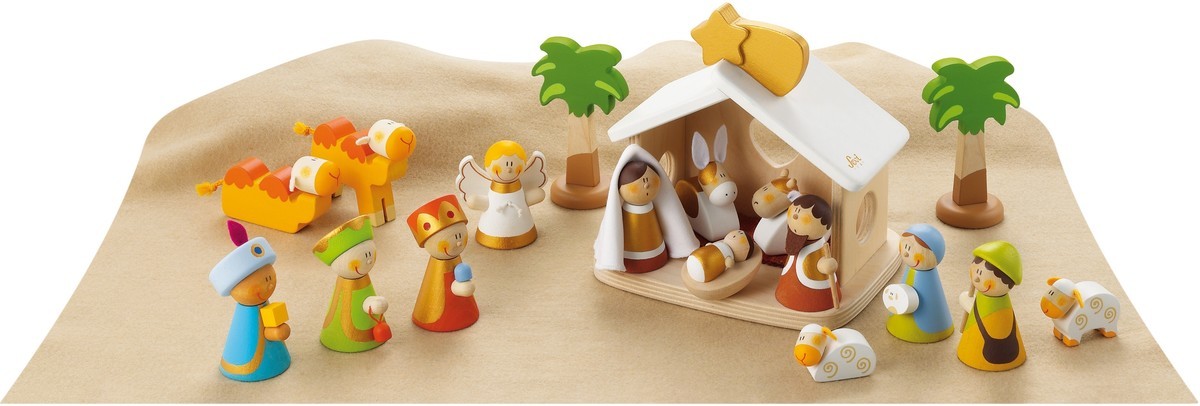 Sevi nativity set big: 29x19x19 cm (82257)