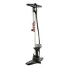 fietspomp met manometer staal 61 cm wit (020601)