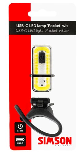 Simson usb-c led lamp 'pocket' wit