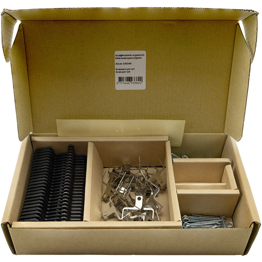 Simson schijfremblok e-bike shimano tektro bulk (25 sets)