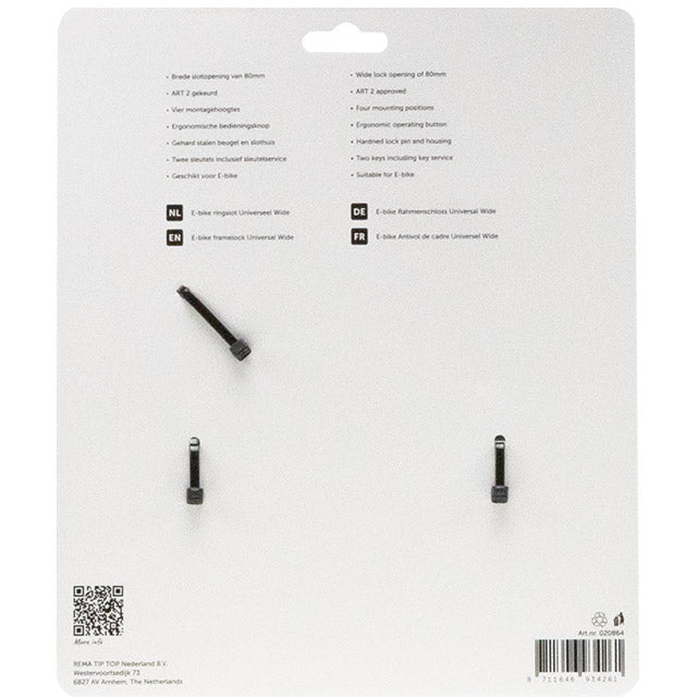 Simson ringslot universeel wide e-bike insteek 80mm art**