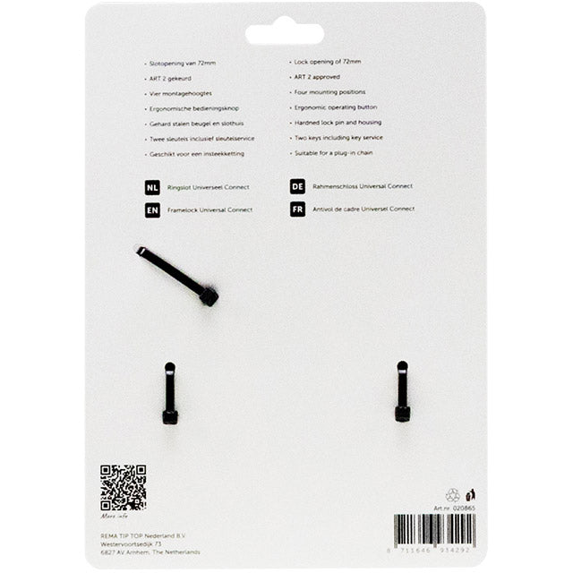 Simson ringslot universeel connect insteek 72mm art**