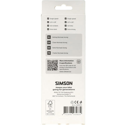 Simson ketting normaal strong