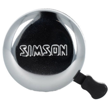 Simson bel traditioneel chroom staal