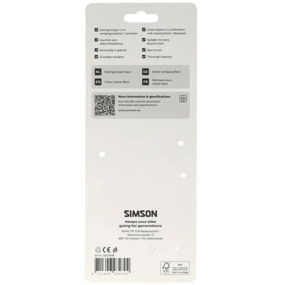 Simson kettingreinigingsapparaat