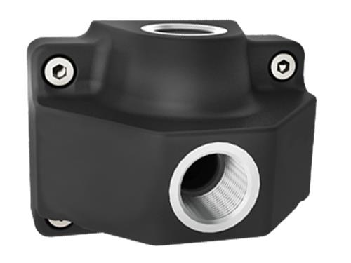 Alusic muurplaat in:1x1 2 uit:1x1 2