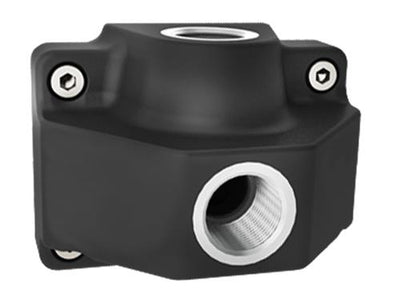 Alusic muurplaat in:1x1 2 uit:1x1 2