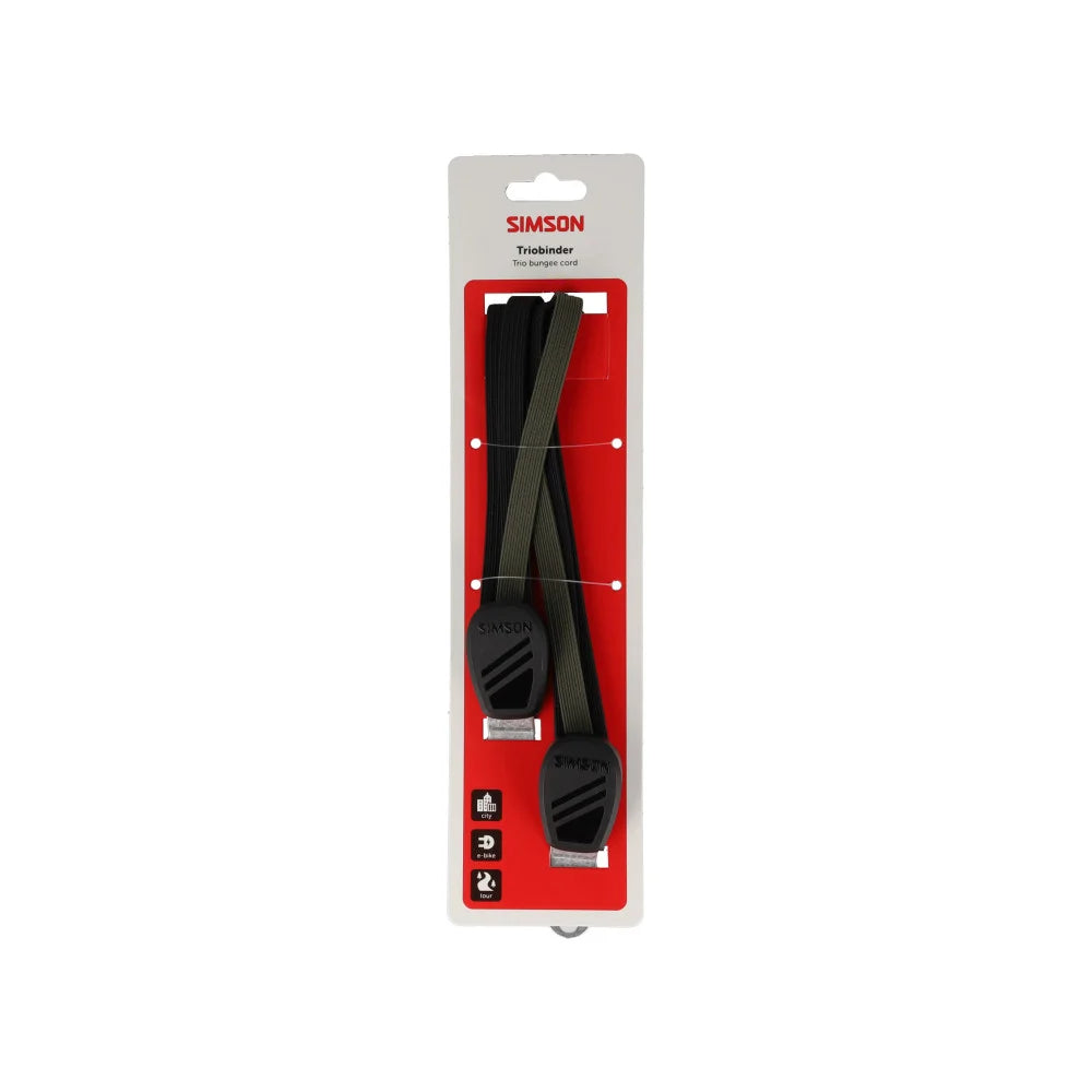 Simson triobinder 71cm zwart groen