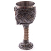 Strijder schedel gothic decoratieve kelk