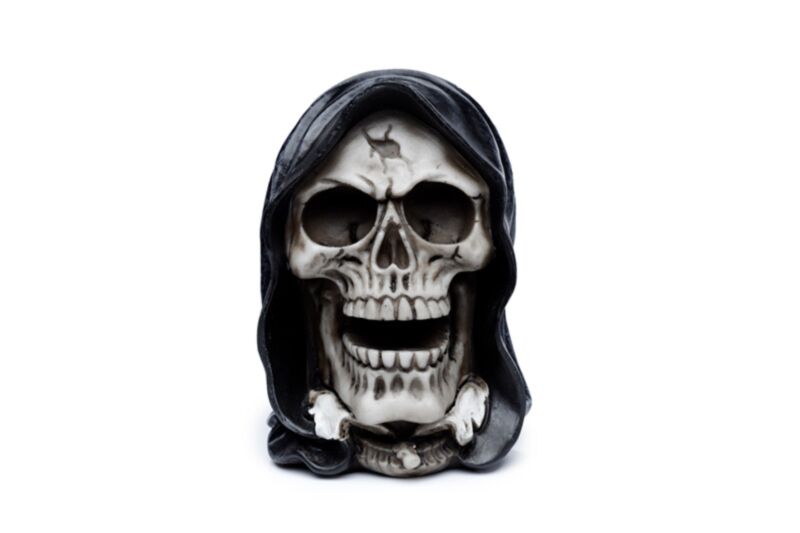 The reaper schedel woonaccessoire