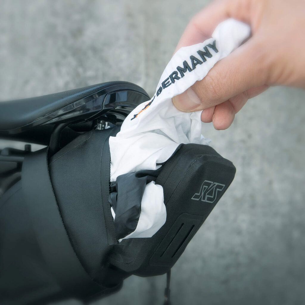 Sks zadeltas race l 0,75l zwart