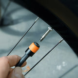 Sks minipomp airflex explorer clik tec 205mm 5bar zw zilver - afbeelding 3