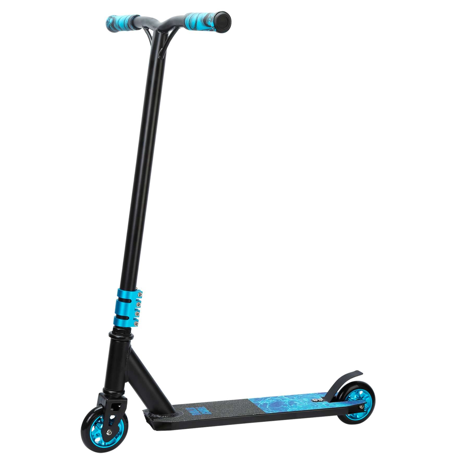 Boldcube deluxe stuntstep zwart blauw