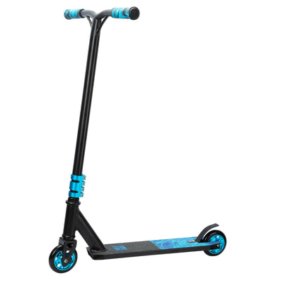 Boldcube deluxe stuntstep zwart blauw