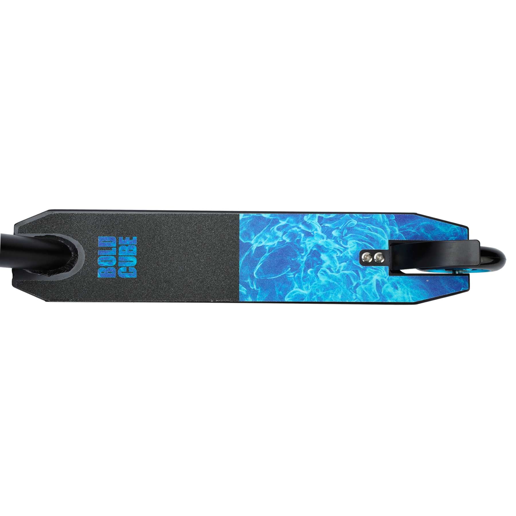 Boldcube deluxe stuntstep zwart blauw