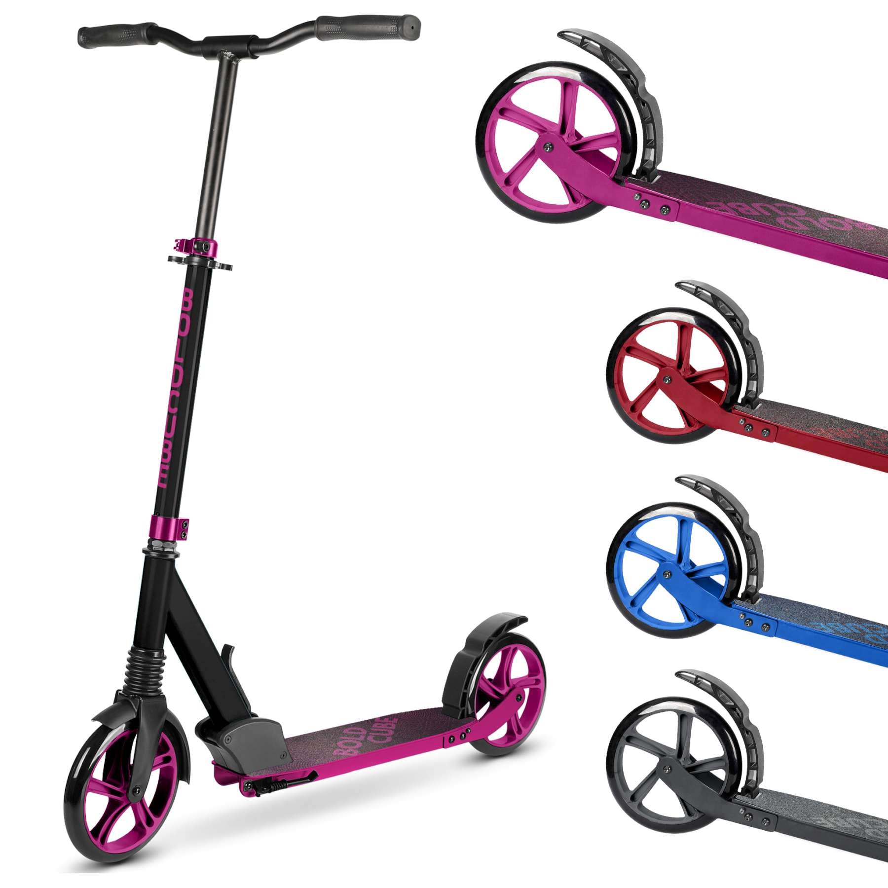 Volare boldcube big 2-wielstep - magenta