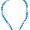 Axa slotketting rigid 120cm codeslot blauw (kaart)