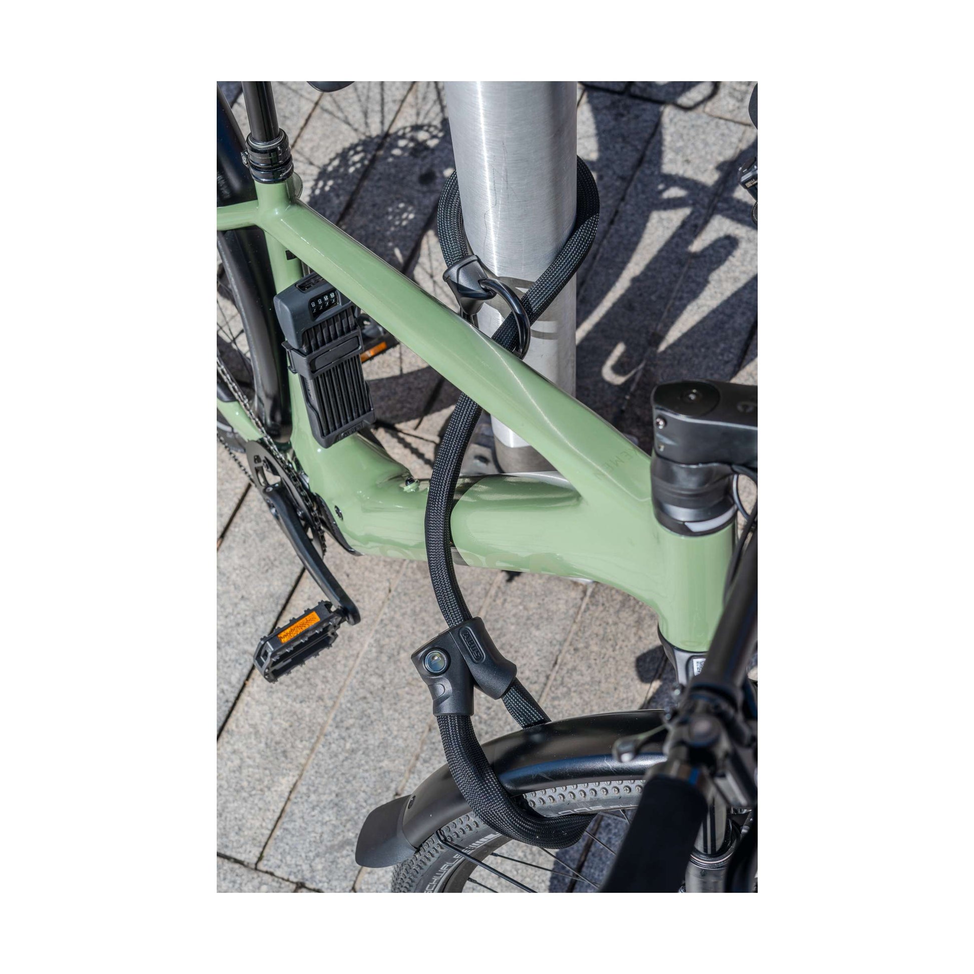Abus kettingslot infinity loop 1806 140 140cm zwart