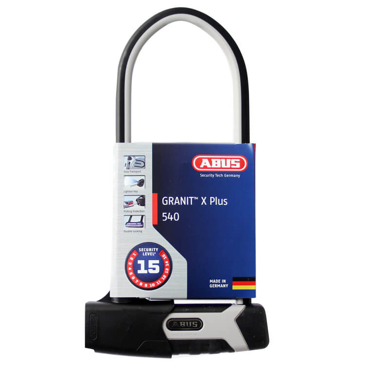 Abus Granit XPlus 540 Beugelslot - ART3 - Zwart - 30cm