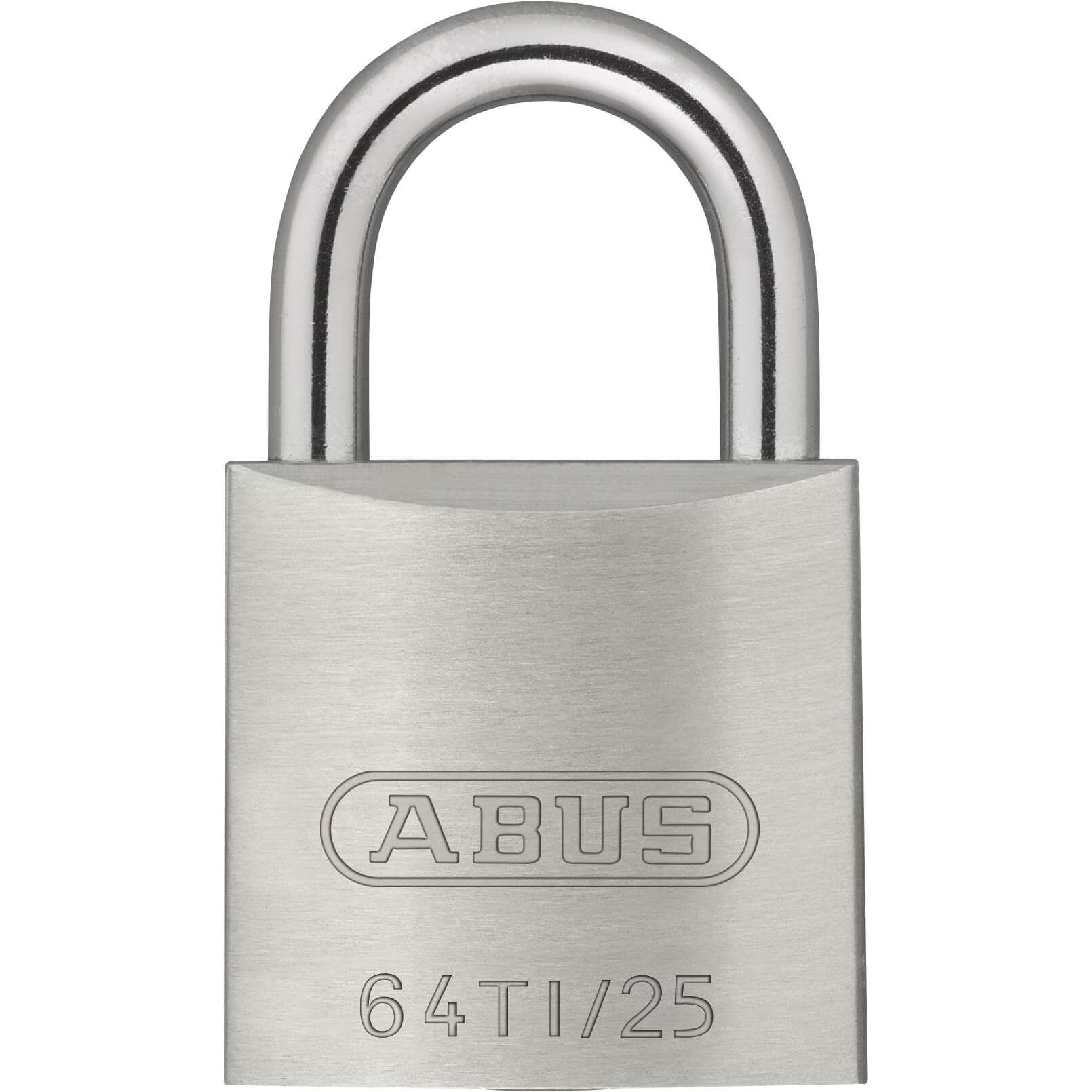 Abus Hangslot Titalium 64TI 25 Grijs - 25mm