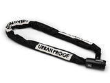 Urbanproof kettingslot art2 8mm 120cm zwart - afbeelding 1