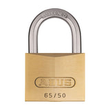 Abus Messing hangslot 65 50mm Goud - 7 cm - afbeelding 2