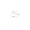 Abus Messing hangslot 65 50mm Goud - 7 cm