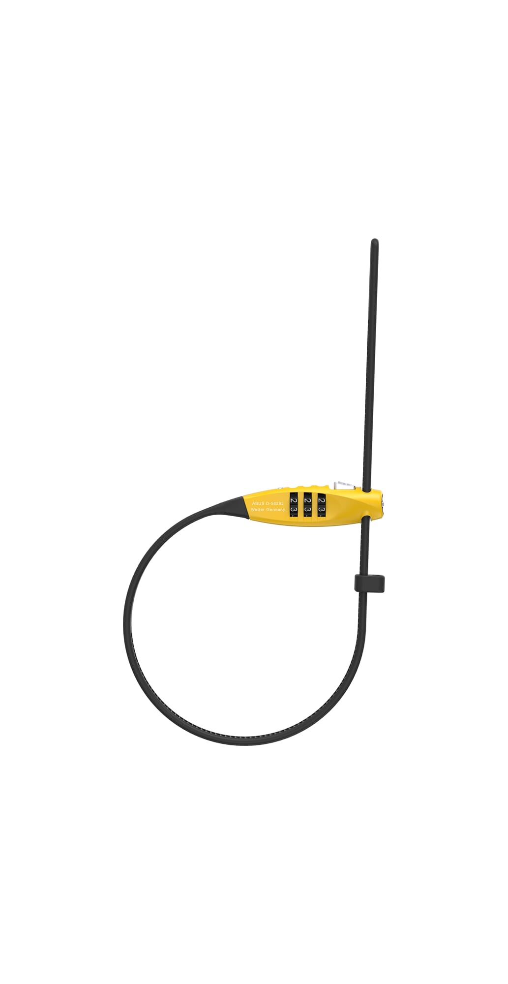 Abus kabelslot code combiflex travelguard yellow