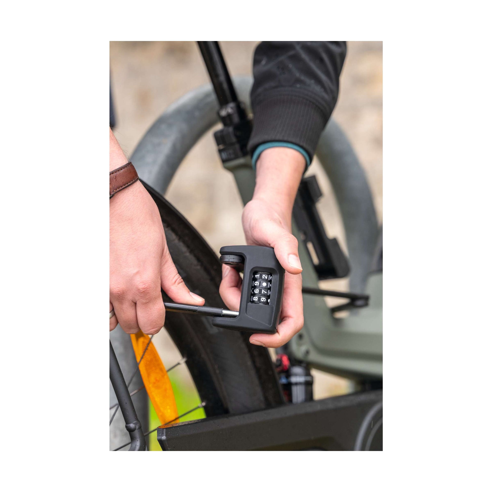 Abus vouwslot bordo 6000c led sh