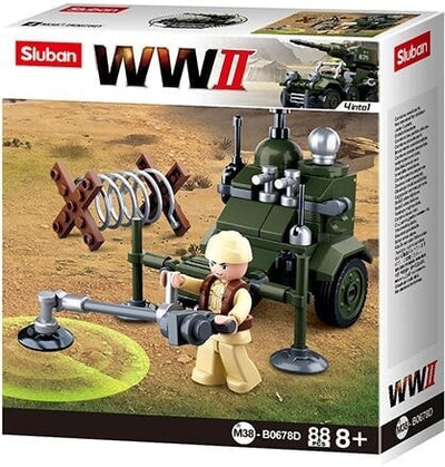 Sluban army wwii mijnenveger (m38-b0678d)