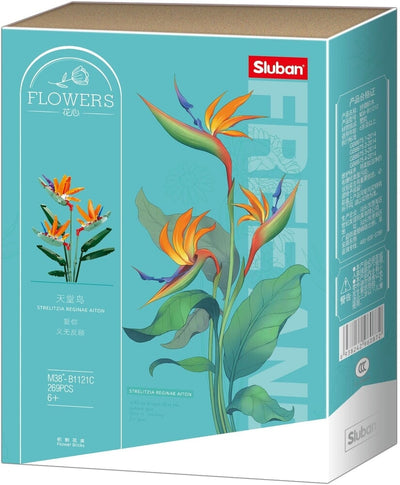 Sluban flowers strelitzia reginae aiton (m38-b1121c)
