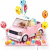 Sluban qmini roze cabriolet : 245 stuks (m38-b1086)