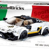Sluban modelbricks italiaanse supercar wit (m38-b0957)