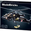 Sluban modelbircks amerikaanse medische legerhelikopter (m38-b1012)