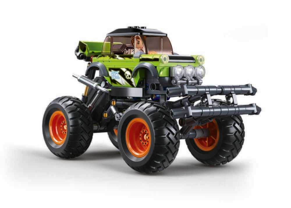 Sluban bigfoot groene bki (m38-b1158)