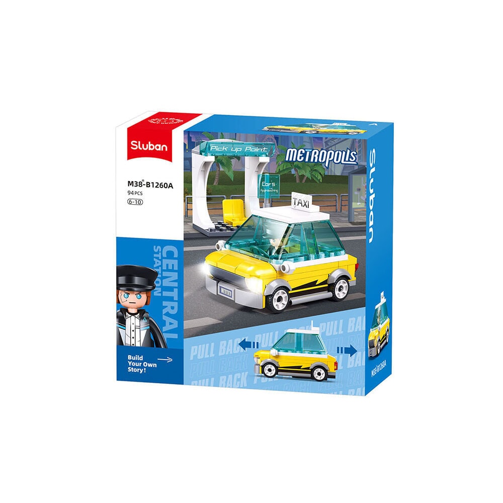 Sluban metropolis taxi (m38-b1260a)