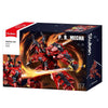 Sluban p.r. mecha rood zwart (m38-b1183)