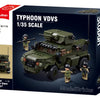Sluban modelbricks typhoon aanvalsgevechtsvoertuig (m38-b1179)
