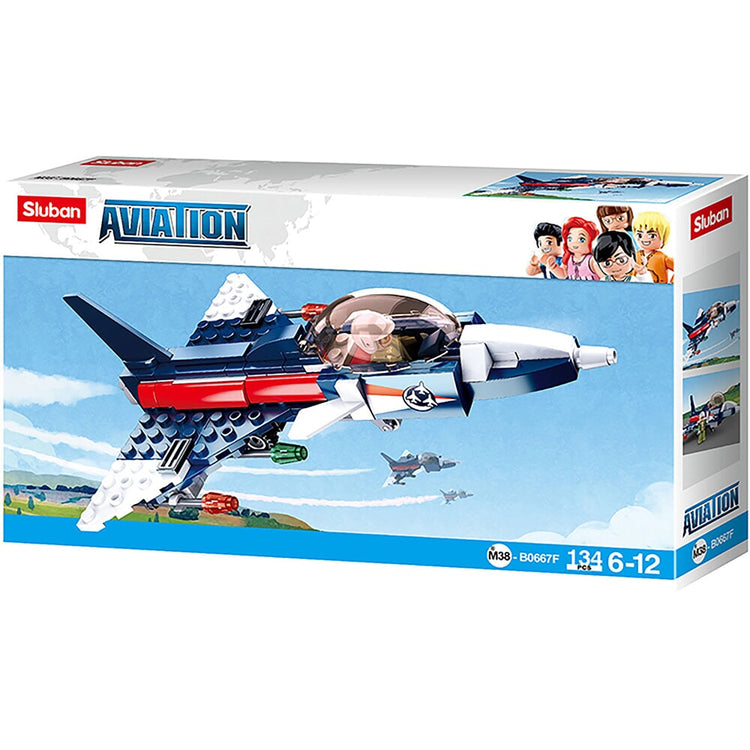Sluban aviation straaljager ii aviation (m38-b0667f)
