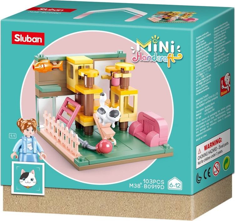 Sluban girl's dream kamer van de wit gevlekte kat girl's dream (m38-b0919d)
