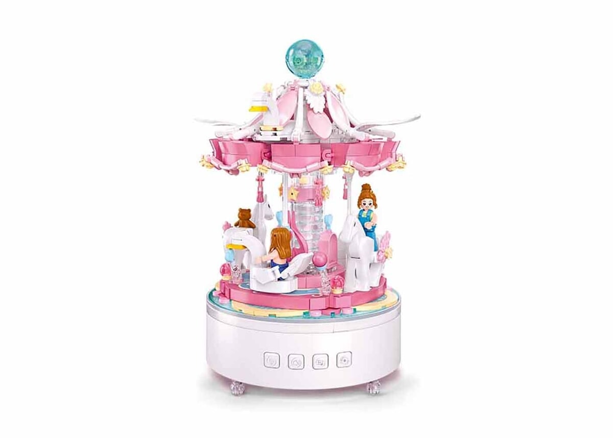 Sluban carrousel muziekdoos peyerid (m38-b1171)
